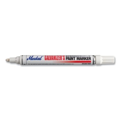 GALVANIZER'S REMOVABLE PAINT MARKER - WH